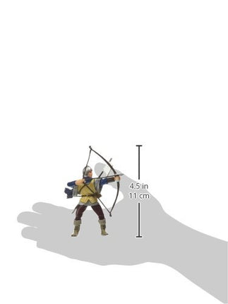 Papo Realistic Blue Archer Figurine Toy, Fantasy Collection, Kids Ages 3+