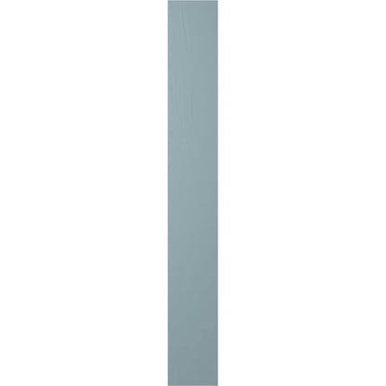 Ekena Millwork ARW101BF207X35SBH Americraft Exterior Real Wood Two Equal Panel Framed Board-n-Batten Shutters (Per Pair), 7"W x 35"H, Peaceful Blue