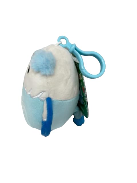 Squishmallows Oficial KellyToy Navidad 2023 Clip navideño de peluche de 3.5 pulgadas (Duane Griffin)