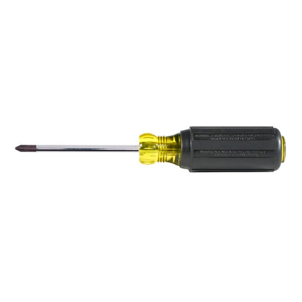 Klein Tools 603-3#1 Phillips Head Screwdriver with 3-Inch Round Shank and Cushion Grip Handle