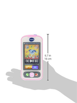 VTech Touch & Swipe Baby Phone - Pink