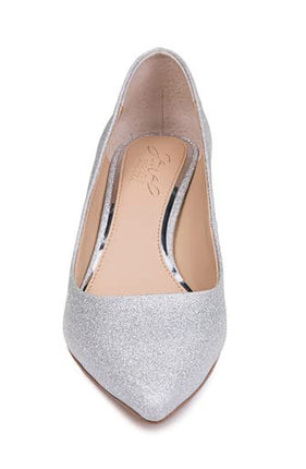 Jewel Badgley Mischka Women's Royalty Pump, Lt. Gold, 6.5 UK