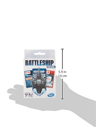 Hasbro Gaming Battleship Card Game for Kids Ages 7 and Up, 2 Players Strategy Game