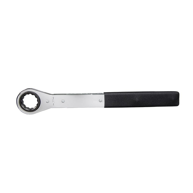 Klein Tools 53873 Ratcheting Box End Wrench with Chrome Plated and Ratcheting Mechanism for Efficiency