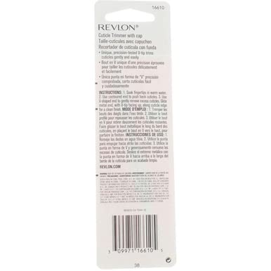 Revlon Beauty Tools Cuticle Trimmer with Cap