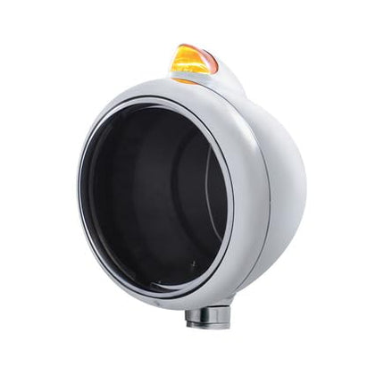 United Pacific 32600 Headlight Housing, Stainless Steel, Guide 682-C H