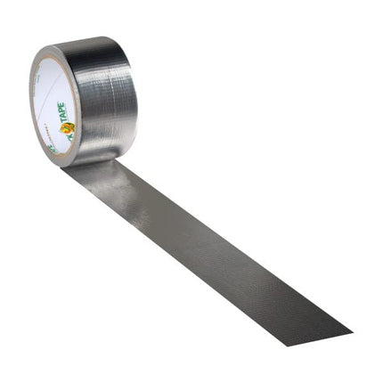 Ruban adhésif toilé couleur Duck Brand 280621, chrome métallisé, 4,77 cm x 9,14 m par rouleau, 3 rouleaux