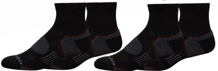 Columbia Men's Quarter Balance Point Walking Socks