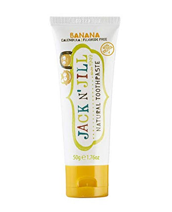 Jack N' Jill Natural Toothpaste Organic 50g Set of 3 - Banana
