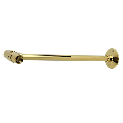 Kingston Brass CCS122 Support mural vintage 12 pouces, laiton poli