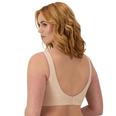 Bali Women's Comfort Revolution ComfortFlex Fit Wireless Bra Df3484, Almond Aztec, 3X-Large