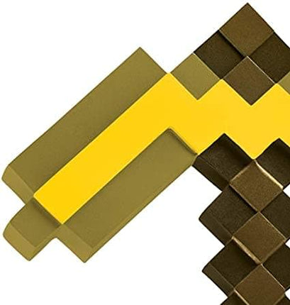 DISGUISE 112299-15L MINECRAFT GOLD PICKAXE Dress Up & Accessories, One Size