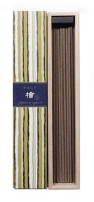 nippon kodo Kayuragi Incense Set of 3 Scents (Sandalwood, Aloeswood and Japanese Cypress) 40 Sticks in Each Scent