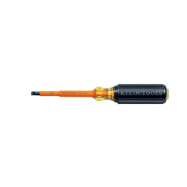 1/4-Inch Cabinet Tip Insulated Screwdriver, 4-Inch Klein Tools 602-4-INS