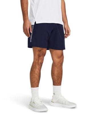 Under Armour Men's Tech Woven Wordmark Shorts Navy