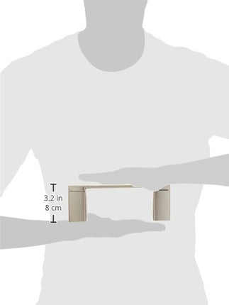 Moen YB8808BN Soporte de Papel Higiénico Giratorio de 90 Grados, Níquel Cepillado