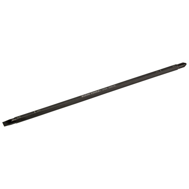 Klein Tools 32618 Blade for Adjustable Length Screwdrivers 32751 and 32708, Made in USA, #2 Phillips and 1/4-Inch Cabinet Tips