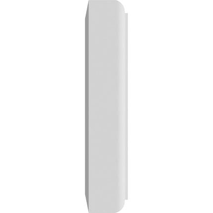 Ekena Millwork ROSP040X040X075SDG05 Standard Sedgwick Rosette With Rounded Edge, 4"W x 4"H x 3/4"P