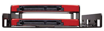 Corsair Soporte de montaje para dos SSD (Bahía interna de 3,5" a 2,5", Fácil instalación) Negro