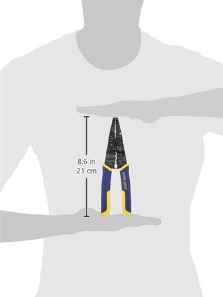 IRWIN VISE-GRIP Multi-Tool Wire Stripper/Crimper/Cutter, 2078309, 8-inch
