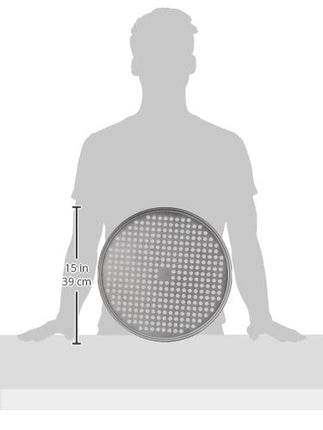 Cuisinart 14-Inch Pizza Pan, Chef's Classic Nonstick Bakeware, Silver, AMB-14PPP1