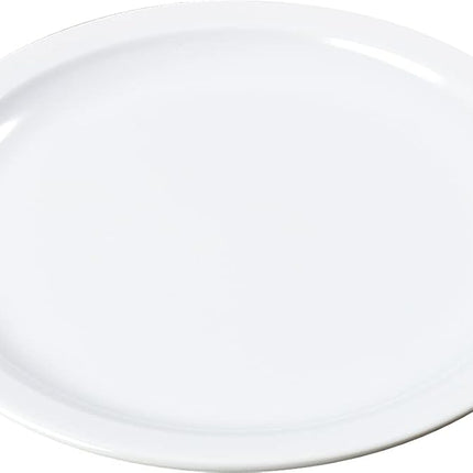 Carlisle FoodService Products Kingline Plastic Bread Plate, Butter Plate, Melamine Plate for Catering, Restaurants, 5.5 Inches, White, (Pack of 48)