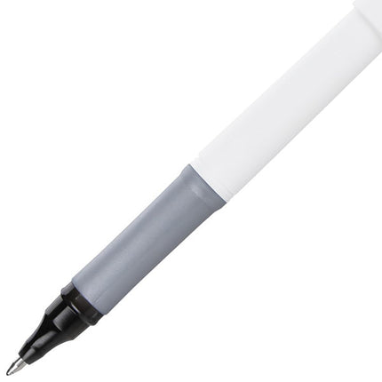 Pentel Floatune Skip-Free Rollerball Pen, 0.8mm Medium Line, Black Ink, 2 Pack