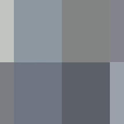 Vallejo Model Color Set, USAF Grey Schemes, 16 Matte Acrylic Paints, 18 ml Bottles, Ideal for Airbrush and Model Painting