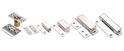 Moosike Cabinet Magnets Magnetic Door Catch Stainless Steel Door Magnet for Kitchen Bathroom Cupboard Wardrobe Closet Closures Cabinet Door Drawer Latch 20 lbs (15Pack)