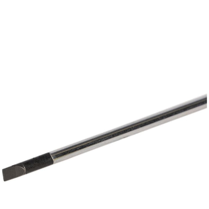 Klein Tools 6254 Destornillador de precisión mini, de pala de 1/8'', con mango acojinado, tapa giratoria, anillo codificado por color, vástago de 4''
