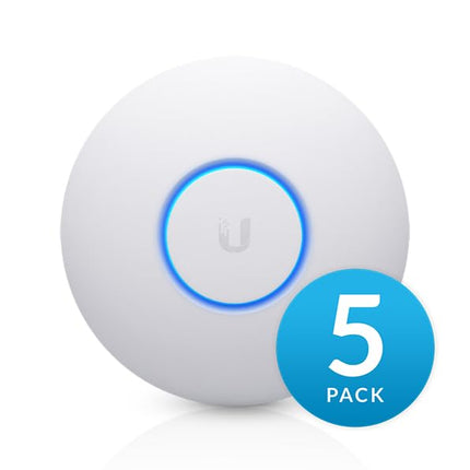 Ubiquiti UniFi nanoHD Access Point - 4x4 MU-MIMO 802.11ac Wave 2 (UAP-NanoHD-5) 5 Pack