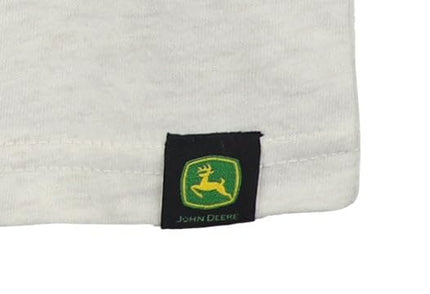 John Deere Boys' T-Shirt, Camo Shoulder, 3