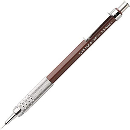 Pentel GraphGear 500 Automatic Drafting Pencils - PG523E, PG525A, PG527C, PG529N, 1 for Each by