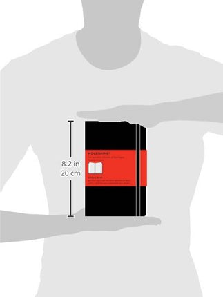 Moleskine 13 x 21 cm Large Address Book, Alphabetical Tabs for the Office Hard Cover, Colour Black, 240 Pages