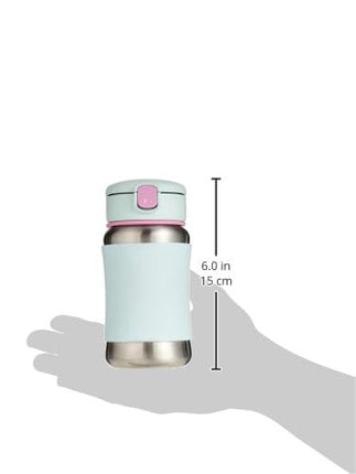 Gobelet à paille pour tout-petits Skip Hop, bouteille à paille en acier inoxydable Sparks, motif Crème Glacée