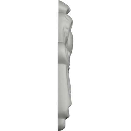 Ekena ONL13X05FE 12 W x 5 1/8" H x 5/8" P Federal Swag & Drop Onlay, Primed