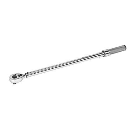 KLEIN TOOLS 57010 1/2-Inch Square Drive Torque Wrench, Micro-Adjustable Ratchet Head, 30 to 250-Foot-Pound