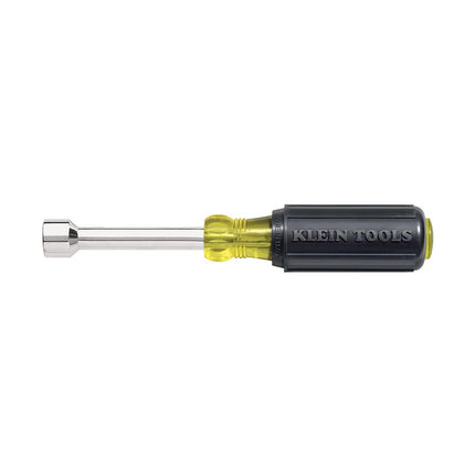 Klein Tools 630-3/8M 3/8-Inch Magnetic Tip Nut Driver with 3-Inch Hollow Shank, Made in USA