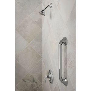 Moen YG2818ORB Eva Barra de agarre de diseño de 18", Bronce frotado con aceite