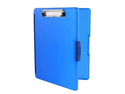 Dexas 3517-J2728 Slimcase 2 Storage Clipboard with Side Opening, Royal Blue, 12.5 x 9.5 inches
