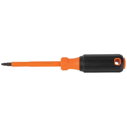 Klein Tools 6834INS Insulated Screwdriver, 1000V #2 Phillips Tip Screwdriver with 4-Inch Shank, Tip-Ident, Cushion-Grip Handle