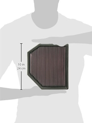 K&N Engine Air Filter: High Performance, Premium, Washable, Panel Filter: 2011-2019 (M2 coupe, M3, M4, M5, M6, M6 coupe), 33-2488