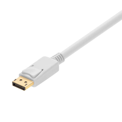 Monoprice 6ft 28AWG DisplayPort to VGA Cable - White