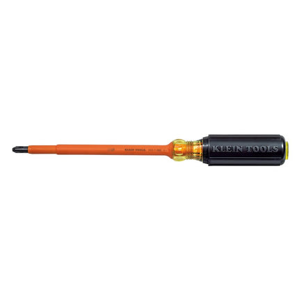 Klein Tools 6337INS Insulated Screwdriver, #3 Phillips, 7-Inch Round Shank, Made in USA