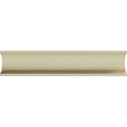 Ekena PML02X01RE 2" H x 1 P x 96 1/8" L, (9 5/8" Repeat), Reeded Panel Moulding, Primed