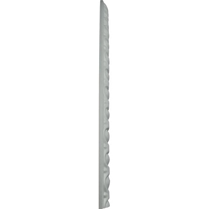 Ekena Millwork CR22MD Middlesborough Roof Ring for Eggs and Darts - 1/4 Full Circle - White
