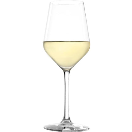 Stolzle Lausitz Revolution White Wine Glass 6 Piece Set, 365 ml Capacity