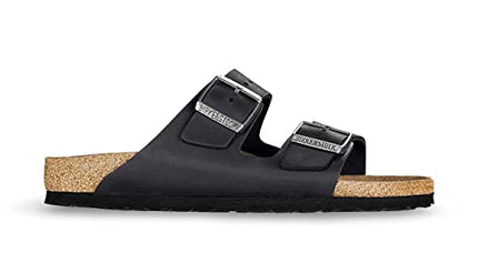 Birkenstock Women's Arizona Slides, Black, 12 Women/10 Men