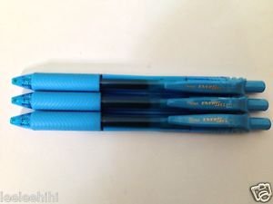 Pentel EnerGel Deluxe RTX Retractable Liquid Gel Pen,0.7mm Metal Tip, Black Set of 5 ( BL77-A ) by Pentel