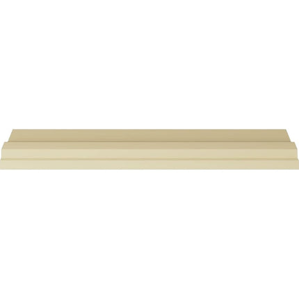 Ekena Millwork MLD05X05X07DE-CASE-2 Dentil Crown Moulding (2-Pack), 5"H x 5"P x 7 1/8"F x 94 1/2"L, Factory Primed